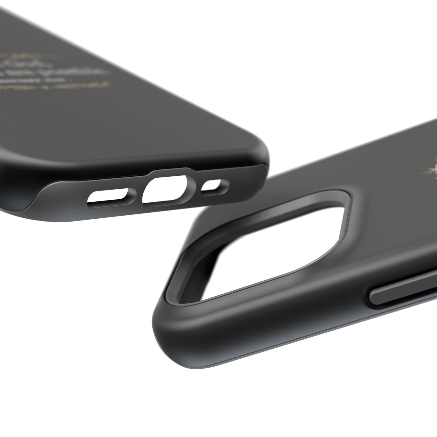 Impact-Resistant Phone Case — "With God, all things are possible" (Matthew 19:26)