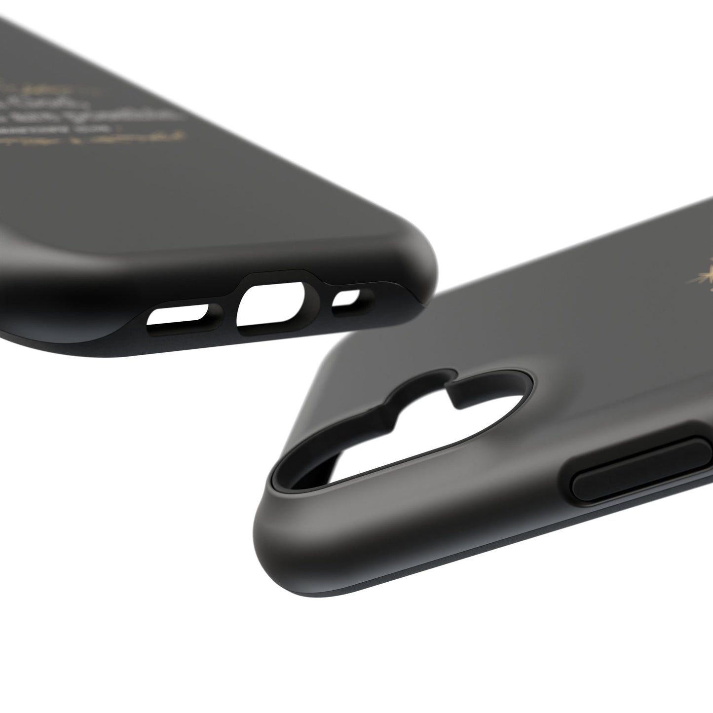 Impact-Resistant Phone Case — "With God, all things are possible" (Matthew 19:26)