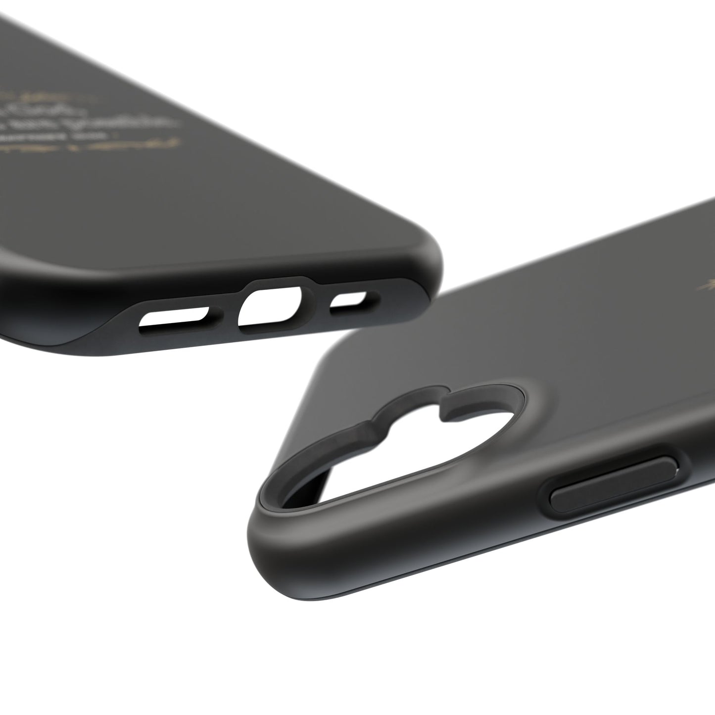 Impact-Resistant Phone Case — "With God, all things are possible" (Matthew 19:26)