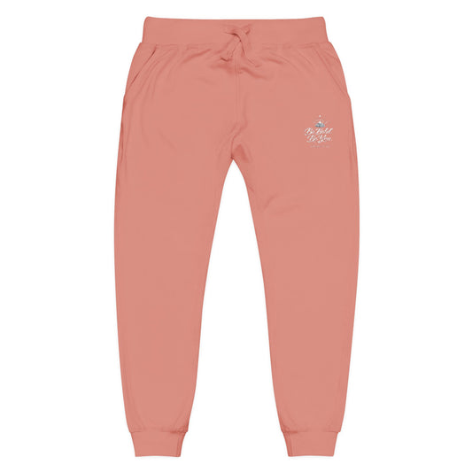 Embroidered Fleece Sweatpants