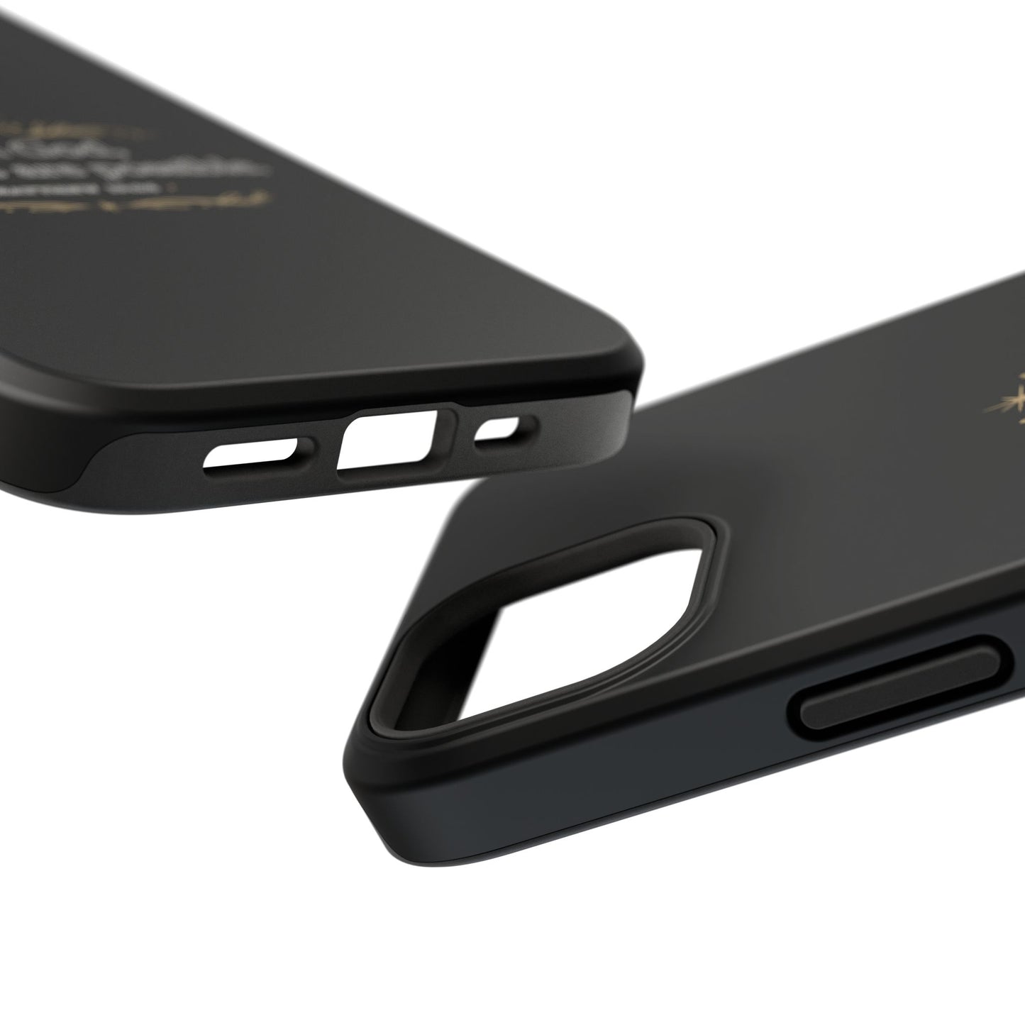 Impact-Resistant Phone Case — "With God, all things are possible" (Matthew 19:26)