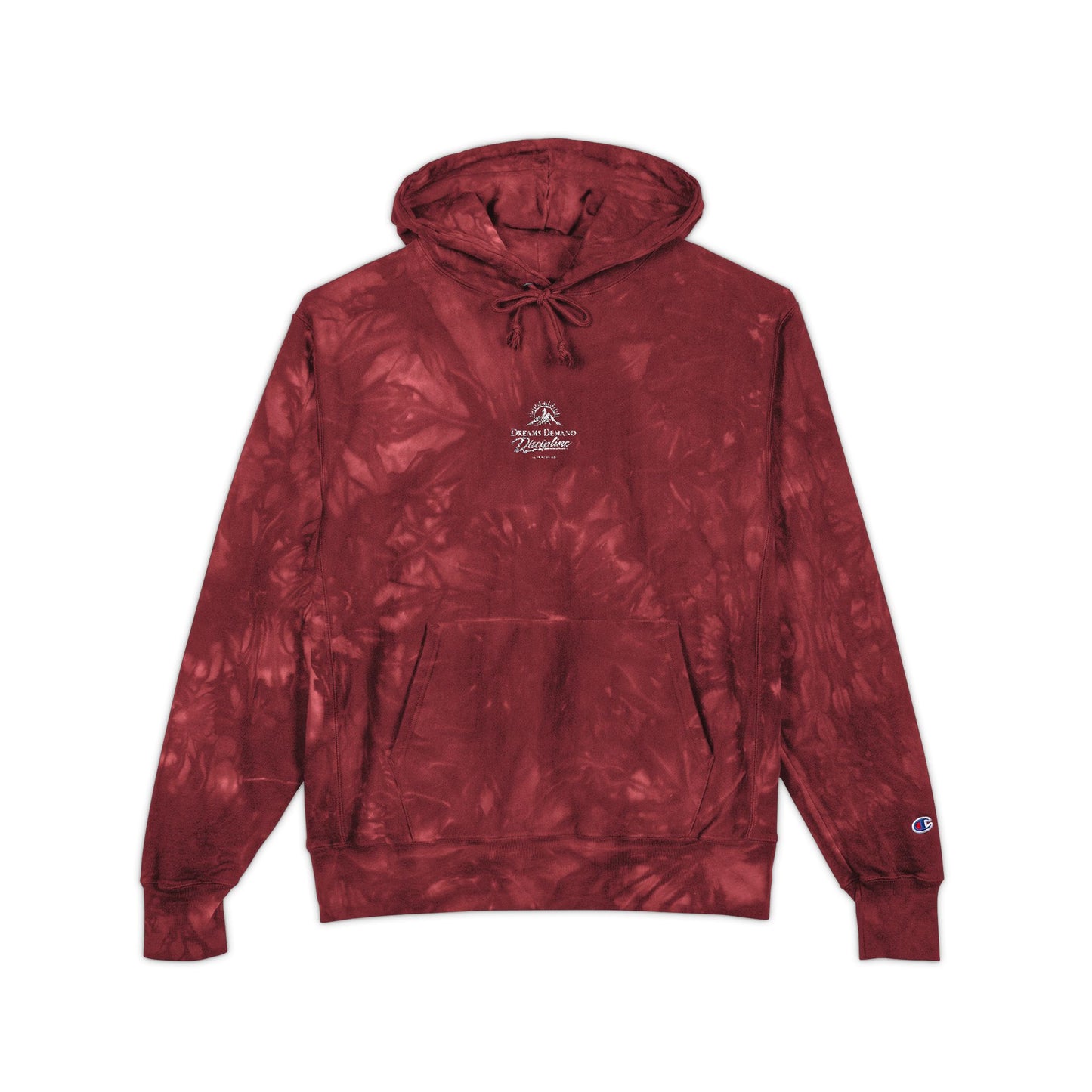 Dreams Tie-Dye Embroidered Hoodie