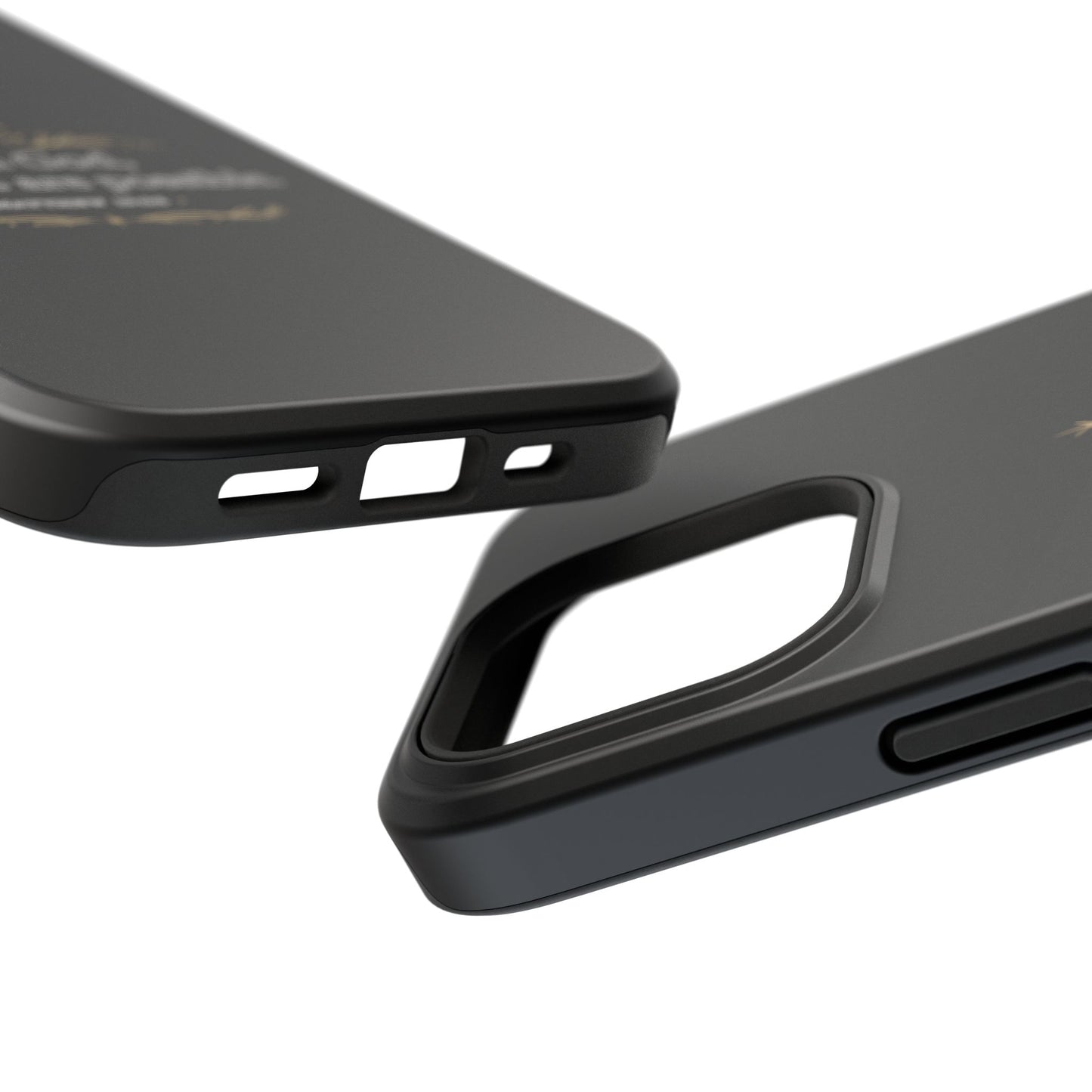 Impact-Resistant Phone Case — "With God, all things are possible" (Matthew 19:26)