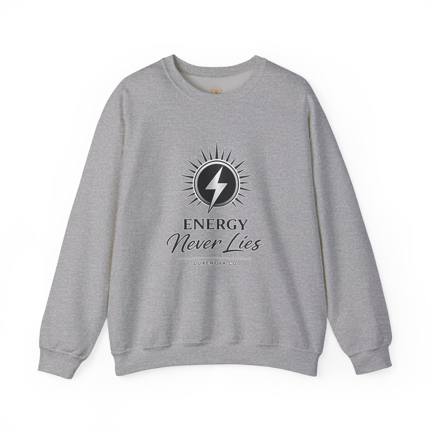 Energy Never Lies Crewneck Sweatshirt