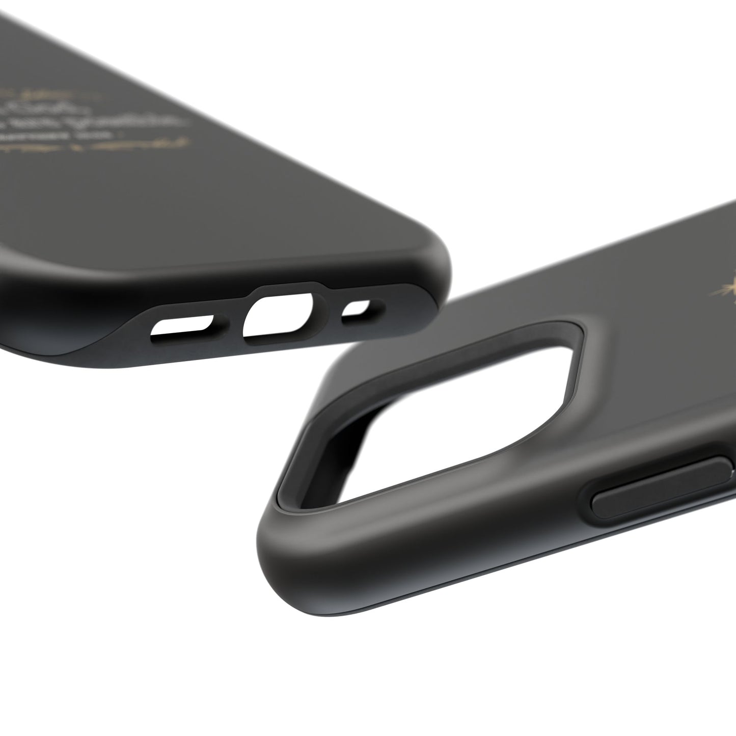 Impact-Resistant Phone Case — "With God, all things are possible" (Matthew 19:26)