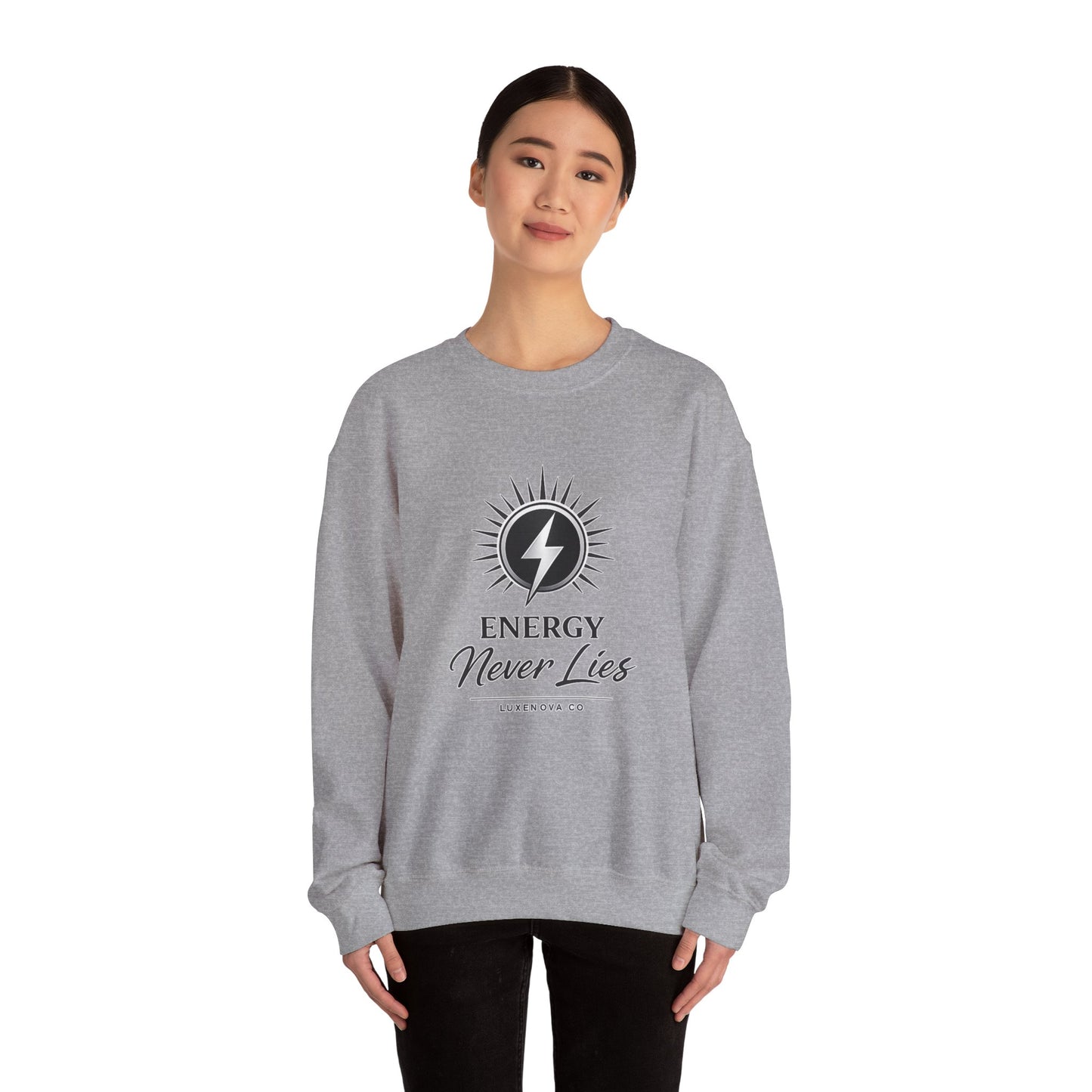 Energy Never Lies Crewneck Sweatshirt