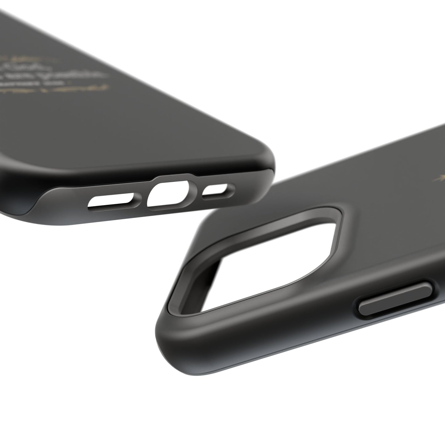 Impact-Resistant Phone Case — "With God, all things are possible" (Matthew 19:26)