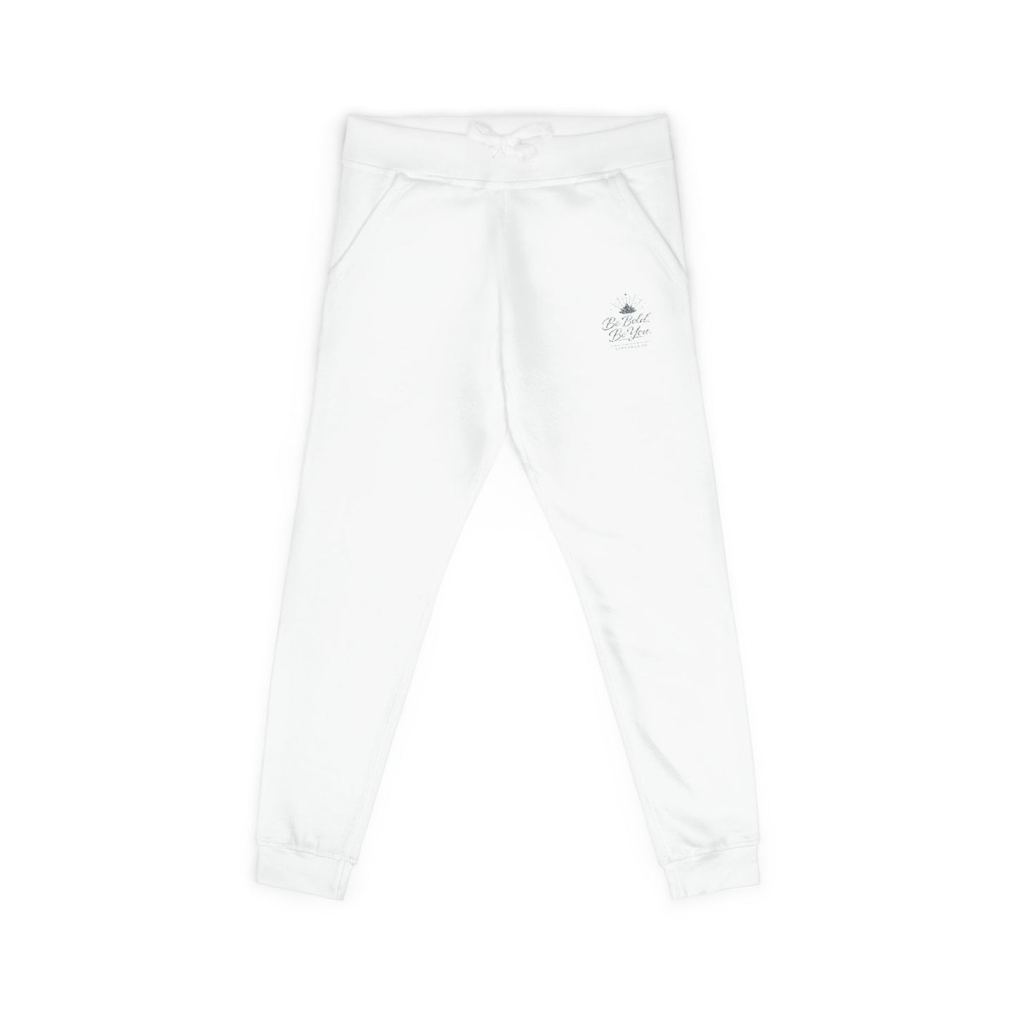Embroidered Fleece Sweatpants