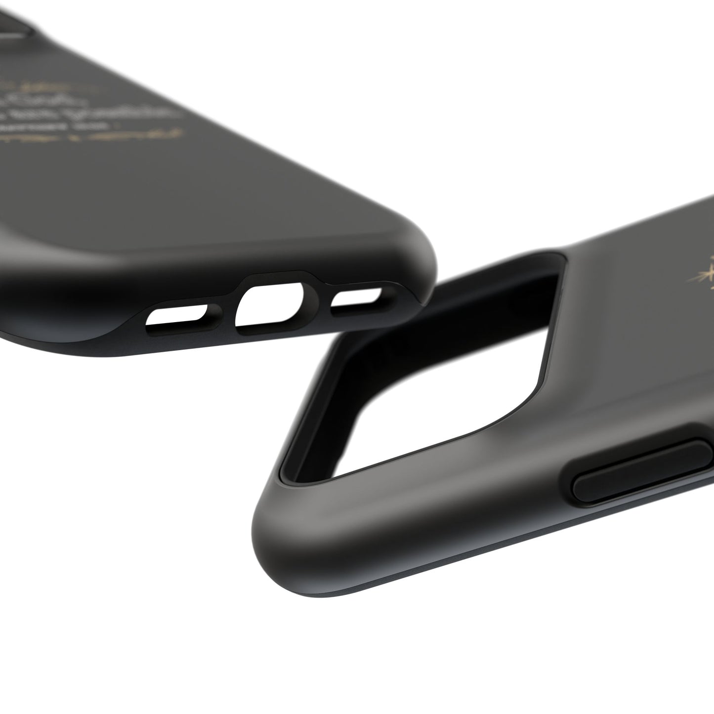 Impact-Resistant Phone Case — "With God, all things are possible" (Matthew 19:26)