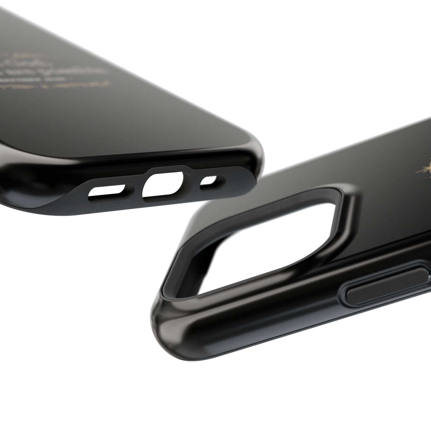 Impact-Resistant Phone Case — "With God, all things are possible" (Matthew 19:26)