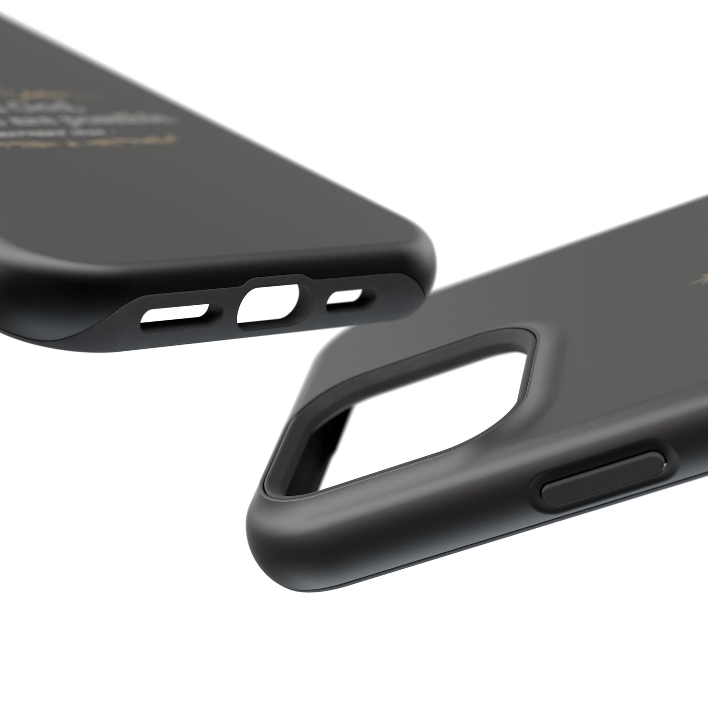 Impact-Resistant Phone Case — "With God, all things are possible" (Matthew 19:26)