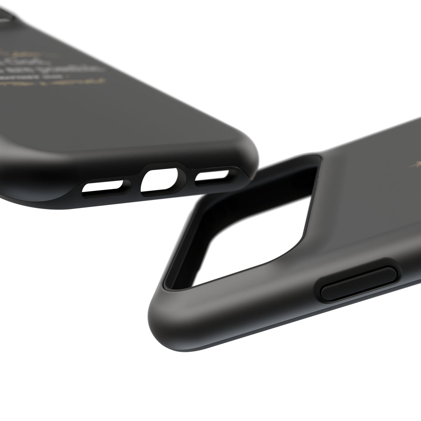Impact-Resistant Phone Case — "With God, all things are possible" (Matthew 19:26)
