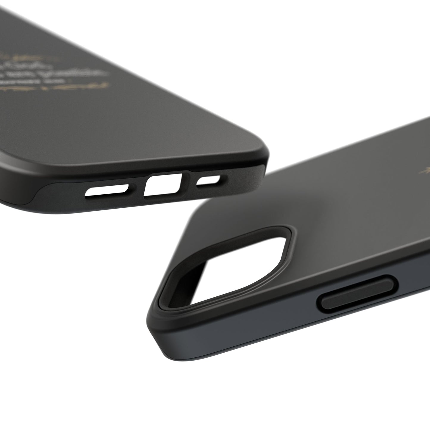 Impact-Resistant Phone Case — "With God, all things are possible" (Matthew 19:26)