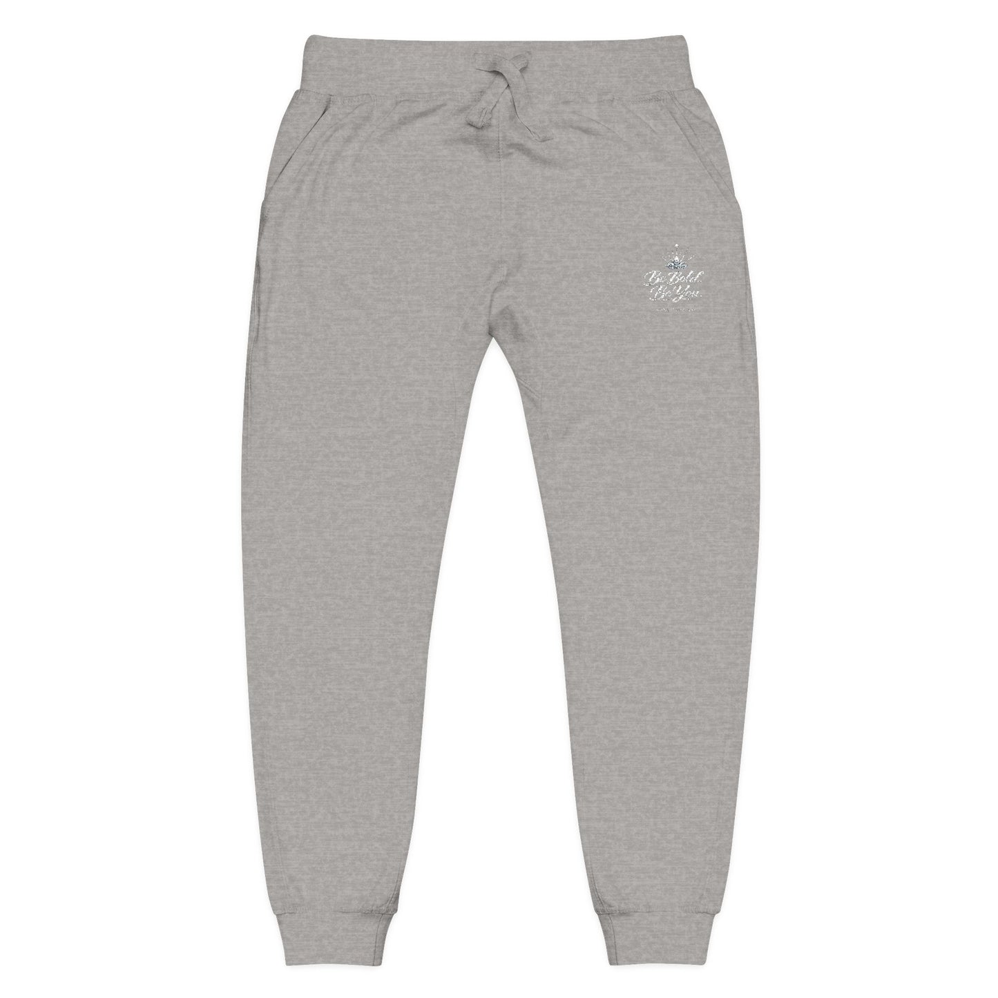Embroidered Fleece Sweatpants